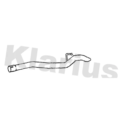 Výfukové potrubie KLARIUS 110817