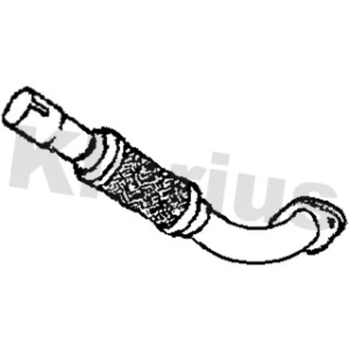 Výfukové potrubie KLARIUS 110911