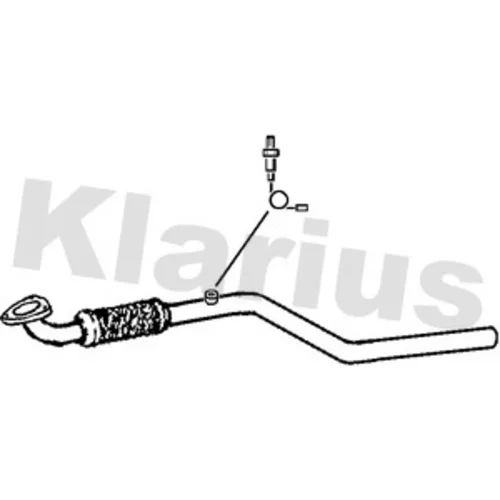 Výfukové potrubie KLARIUS 150542
