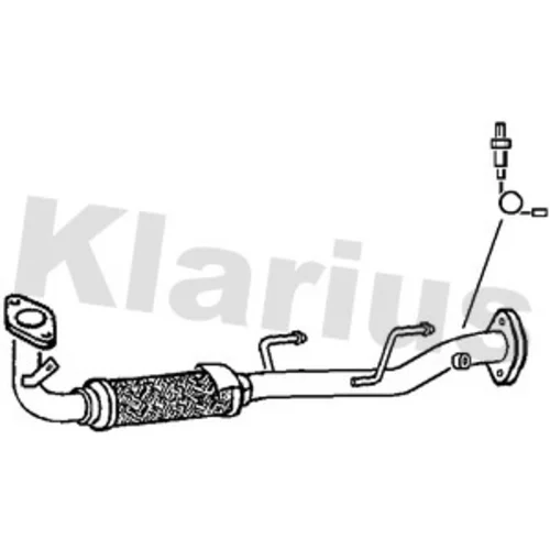 Výfukové potrubie KLARIUS 301371