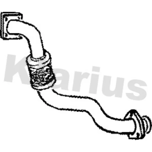 Výfukové potrubie KLARIUS 302041