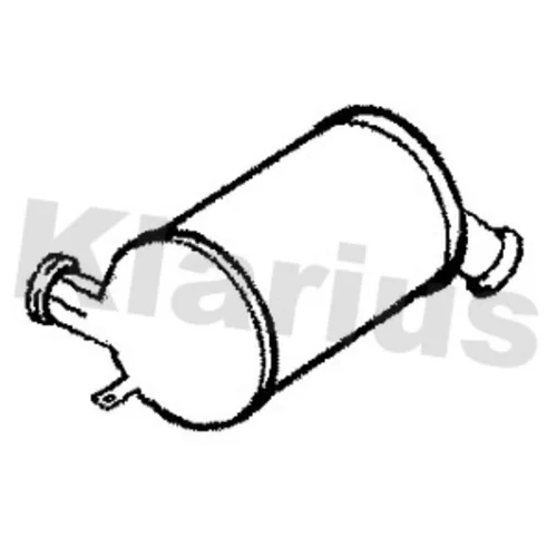 Filter sadzí/pevných častíc výfukového systému KLARIUS 399210