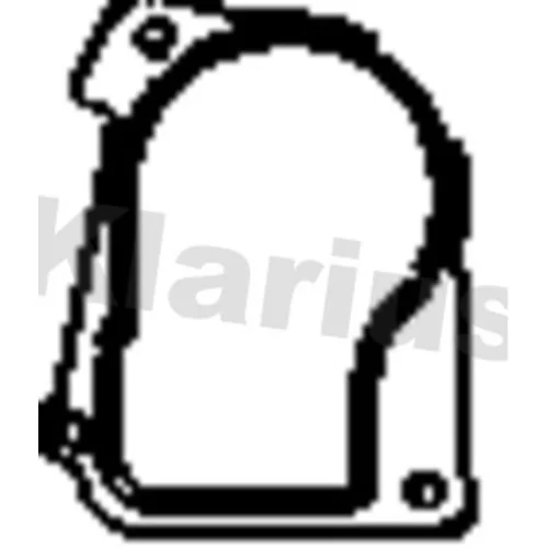 Tesnenie výfukovej trubky 410770 /KLARIUS/