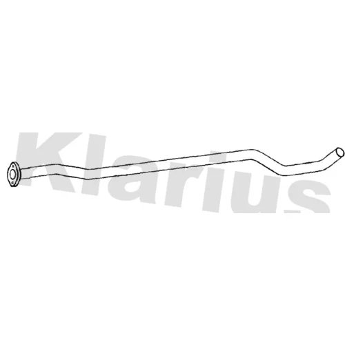 Výfukové potrubie KLARIUS 110692