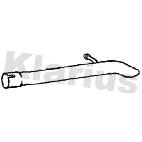 Výfukové potrubie KLARIUS 120508