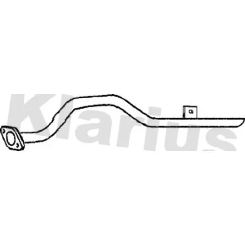 Výfukové potrubie KLARIUS 130352
