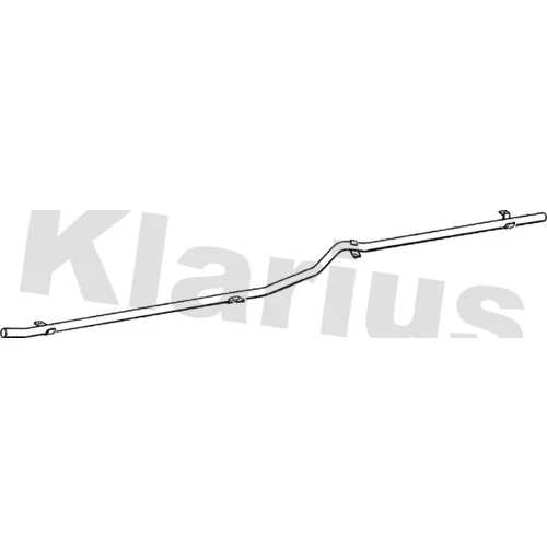 Výfukové potrubie KLARIUS 160080