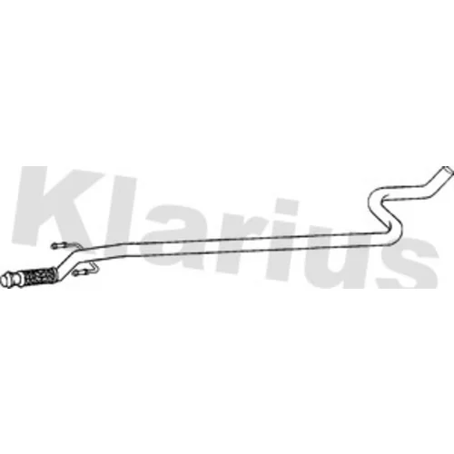 Výfukové potrubie 160301 /KLARIUS/