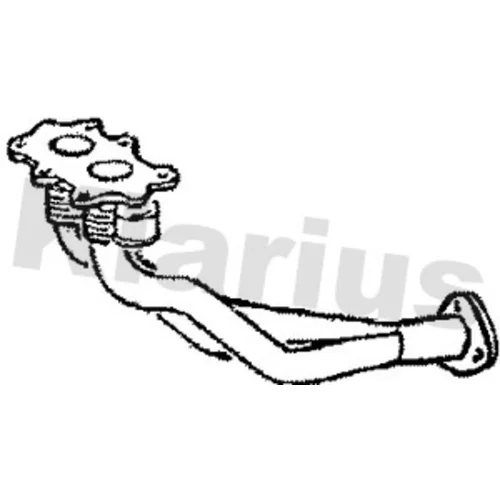 Výfukové potrubie KLARIUS 301712