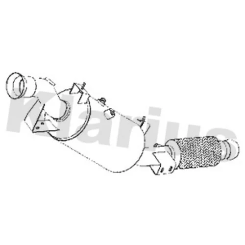 Filter sadzí/pevných častíc výfukového systému KLARIUS 390624