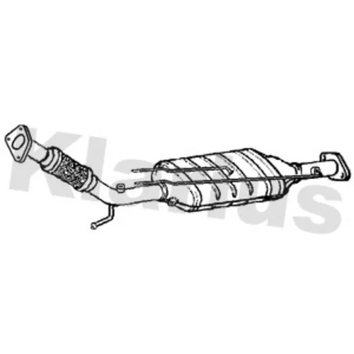 Filter sadzí/pevných častíc výfukového systému KLARIUS 399228