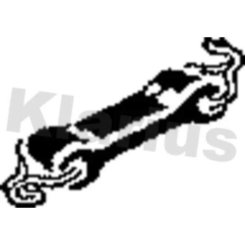 Držiak výfukového systému 420091 /KLARIUS/