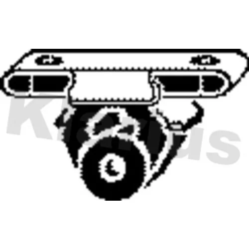 Distancna objimka, vyfukovy system 430479 /KLARIUS/