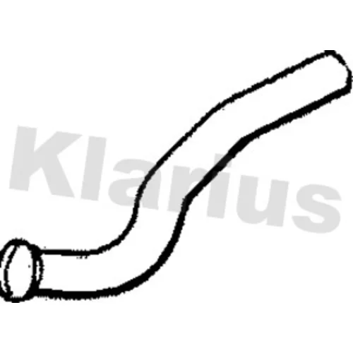 Výfukové potrubie KLARIUS 110039