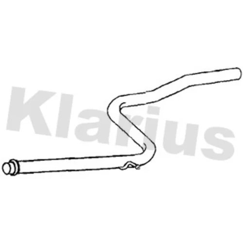 Výfukové potrubie KLARIUS 143093