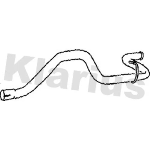 Výfukové potrubie KLARIUS 150070