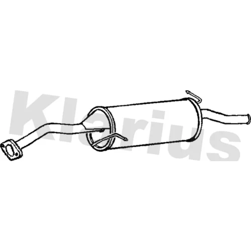 Koncový tlmič výfuku KLARIUS 230546
