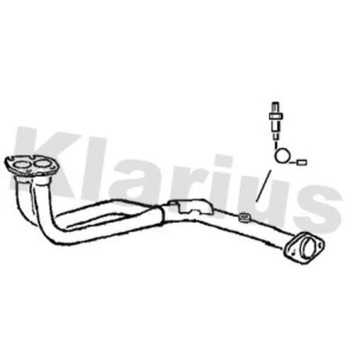Výfukové potrubie KLARIUS 301205
