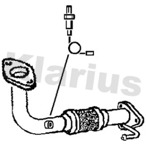 Výfukové potrubie KLARIUS 301483