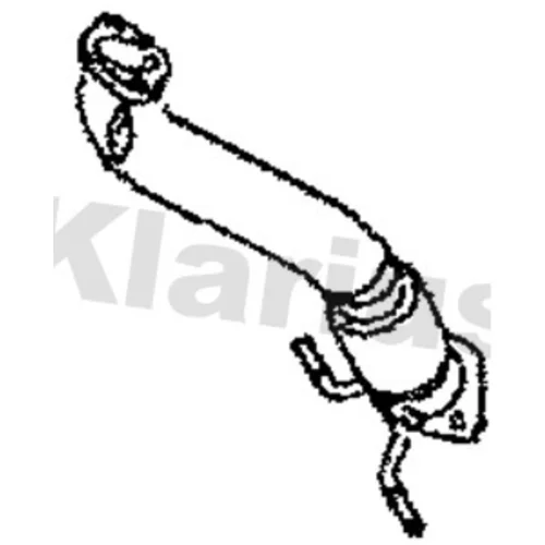 Výfukové potrubie KLARIUS 302069