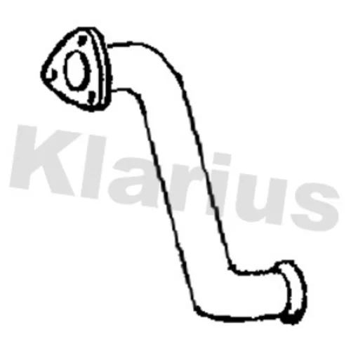 Výfukové potrubie KLARIUS 302108