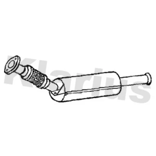 Filter sadzí/pevných častíc výfukového systému KLARIUS 390456