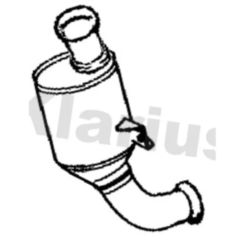 Filter sadzí/pevných častíc výfukového systému KLARIUS 399227