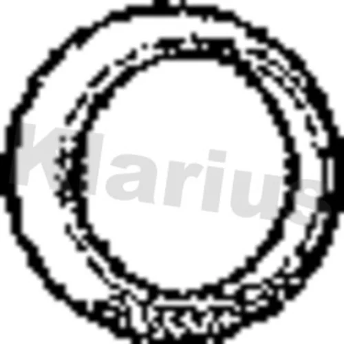 Tesnenie výfukovej trubky 410316 /KLARIUS/
