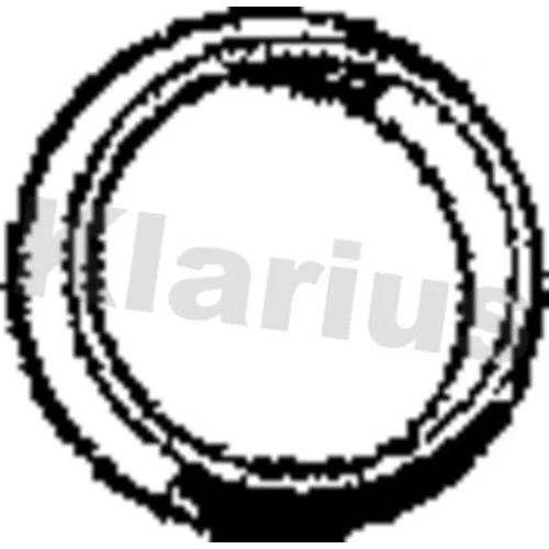 Tesnenie výfukovej trubky 410334 /KLARIUS/