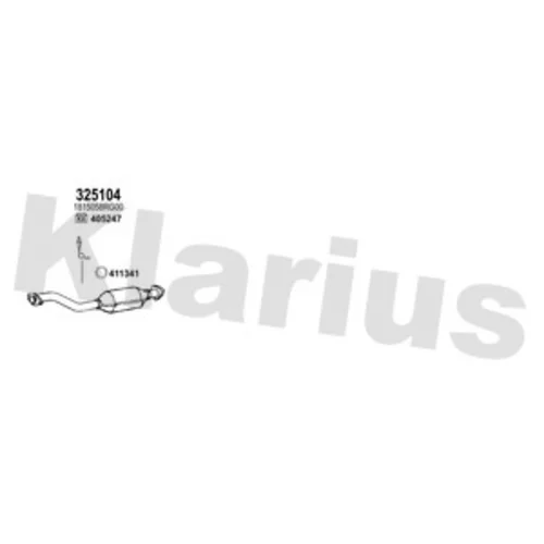 Držiak výfukového systému KLARIUS 420487