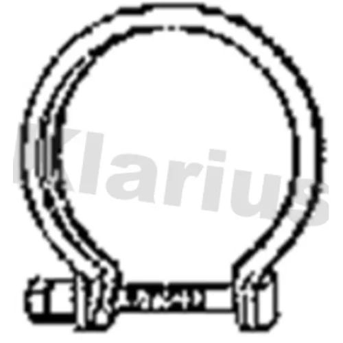 Svorka výfukového systému KLARIUS 431156