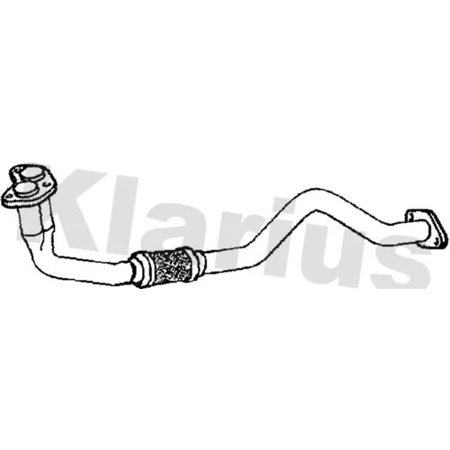 Výfukové potrubie KLARIUS 120163