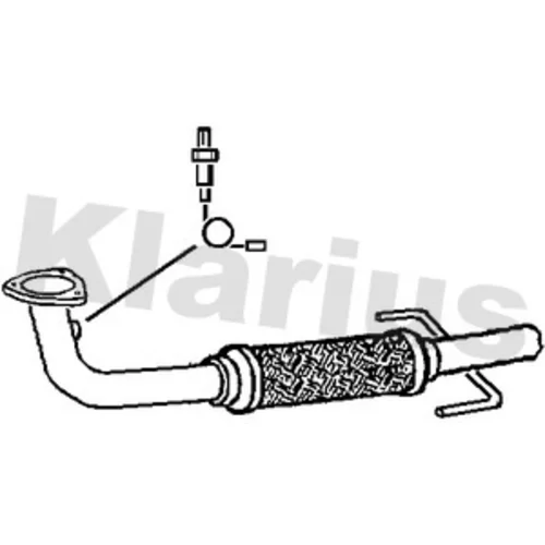 Výfukové potrubie KLARIUS 120388