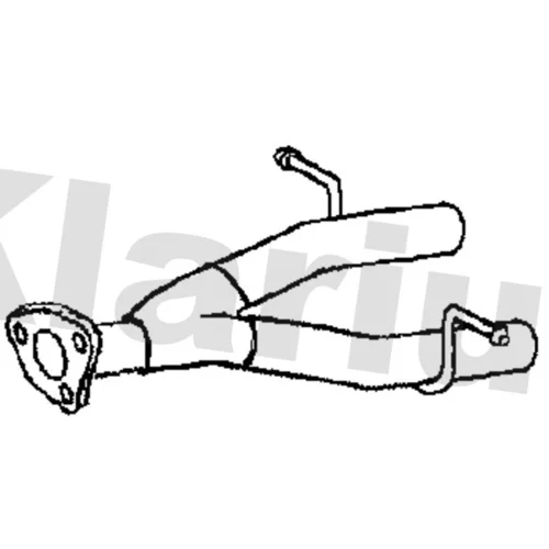 Výfukové potrubie KLARIUS 120454