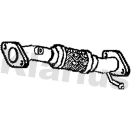 Výfukové potrubie KLARIUS 143668