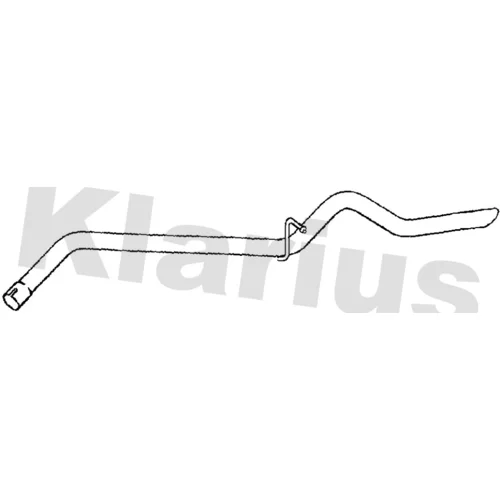 Výfukové potrubie KLARIUS 160310