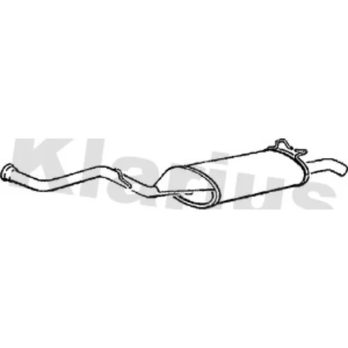 Koncový tlmič výfuku KLARIUS 240208