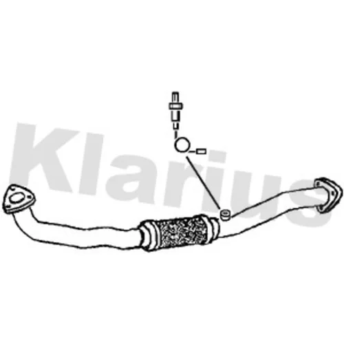 Výfukové potrubie KLARIUS 302008