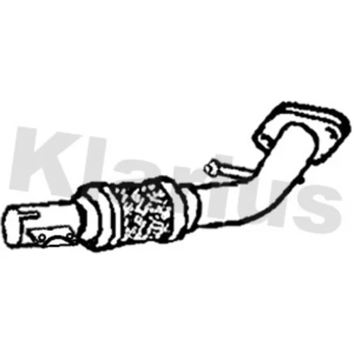 Výfukové potrubie KLARIUS 302149