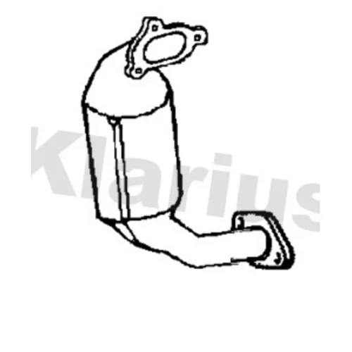 Filter sadzí/pevných častíc výfukového systému KLARIUS 390463