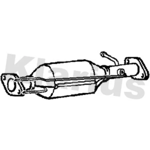 Filter sadzí/pevných častíc výfukového systému KLARIUS 399006