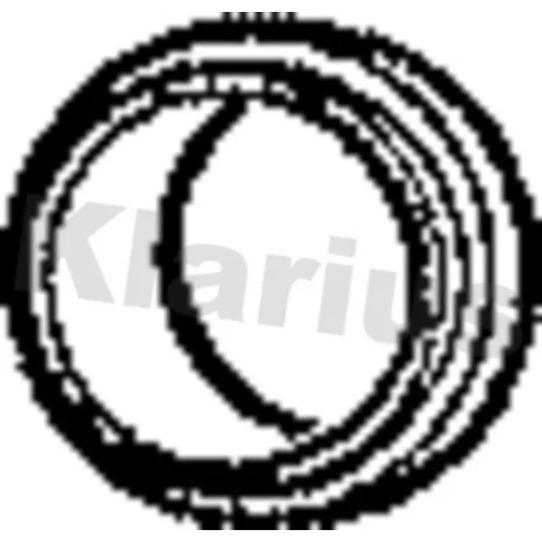 Tesniaci krúžok pre výfuk. trubku 410259 /KLARIUS/