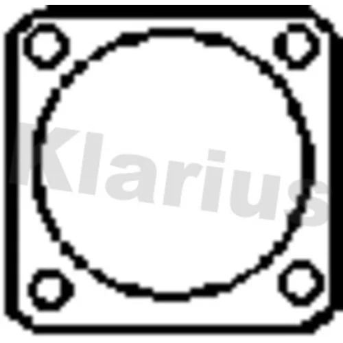 Tesnenie výfukovej trubky KLARIUS 410699