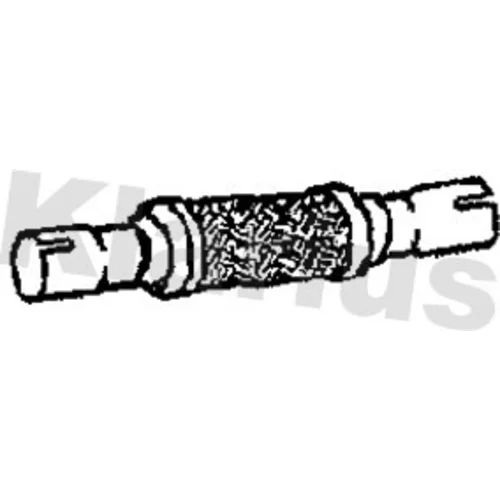 Pružný diel výfuku KLARIUS FRP12