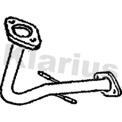 Výfukové potrubie KLARIUS 110324