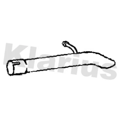 Výfukové potrubie 110717 /KLARIUS/