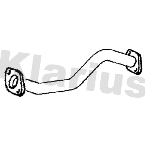 Výfukové potrubie KLARIUS 120444