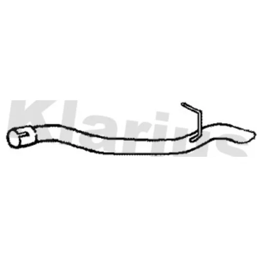 Výfukové potrubie KLARIUS 130493