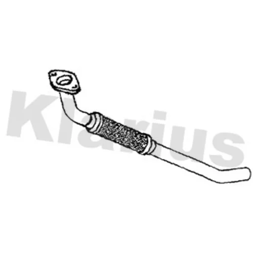 Výfukové potrubie KLARIUS 130498
