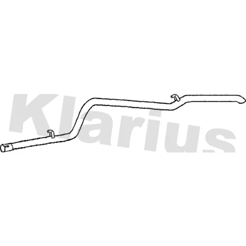 Výfukové potrubie KLARIUS 160210